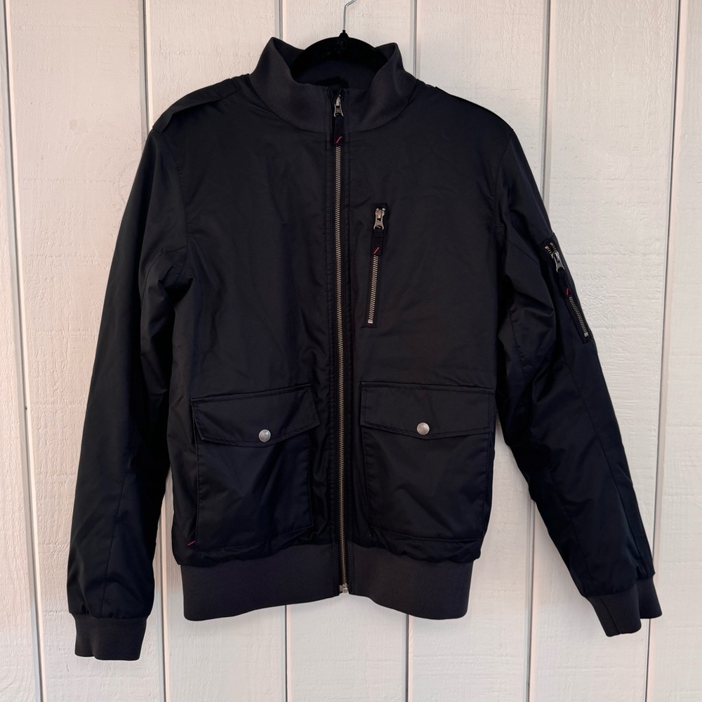 Quiksilver Mountain Division Black Bomber Jacket